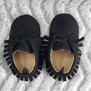 Old Navy. Baby Black Jack Moccasin Bootie